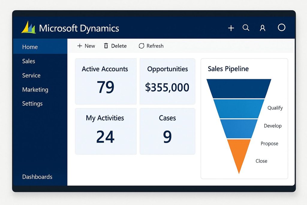 Microsoft dynamics